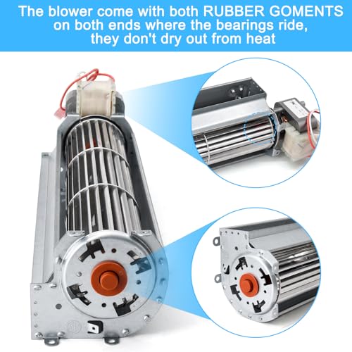 Adviace 80709 Convection Blower for US Stove 5501S KP60-XH, Ashley AP5710 5710 AP5501S AP60, King KP60 Pellet Stoves, Room...