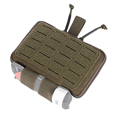 Dotacty Medical Pouch for Tactical/Duty Belt MOLLE Vest/Pack EMT First Aid Pouch IFAK Utility Pouch Trauma Kit Organizer ...