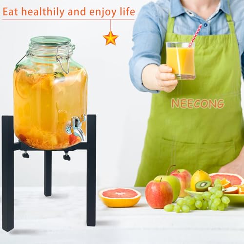 NEECONG Drink Dispensers Stand For Party. Universal Beverage Dispensers Stand Adjustment Range 7.1 to 11.5 inches Wide, Ho...