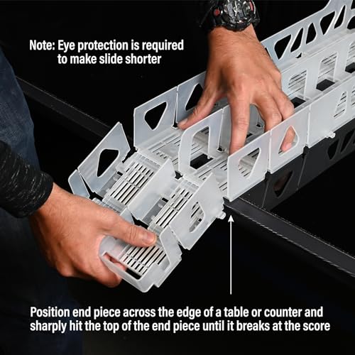 Display Technologies Gravity Fed Organizer for 12/16oz Beverages on Flat & Angled Shelves in Coolers (Pack of 6)