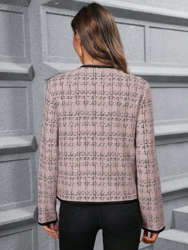 Womens Lightweight Open Long Sleeve Fall Fashion Coats Casual Suit Jackets