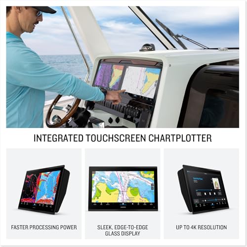 Garmin GPSMAP® 9013, Premium 13-inch Chartplotter with a 4K Touchscreen Display and Worldwide Basemap