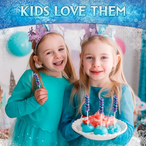 Frozen Lollipops Swirl 20pk- FrozenCandy For Frozen Party Favors & Elsa Birthday Party Decorations - Elsa And Anna Themed ...