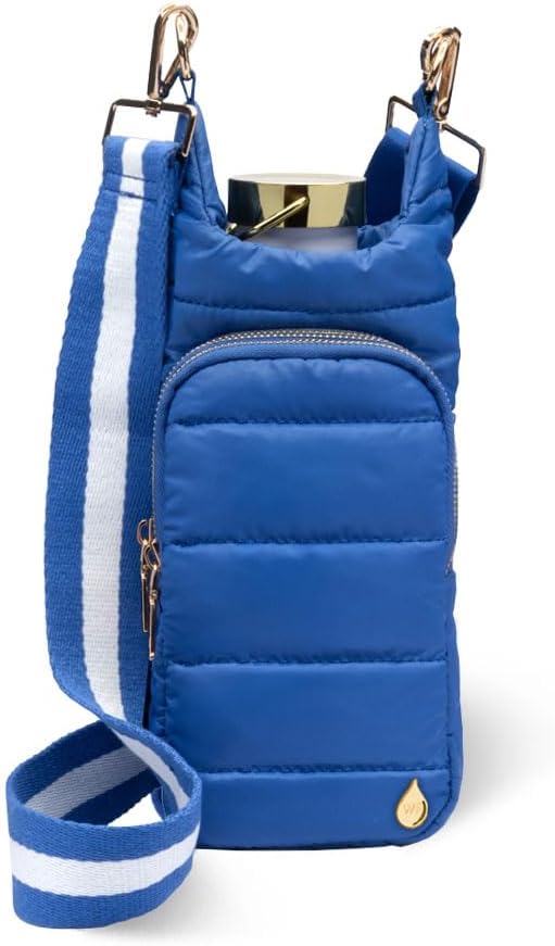 WanderFull® Original HydroBag®, Fits Up to 32 oz Water Bottle Holder with Strap, Hands-Free Crossbody, Water Bottle Carrie...
