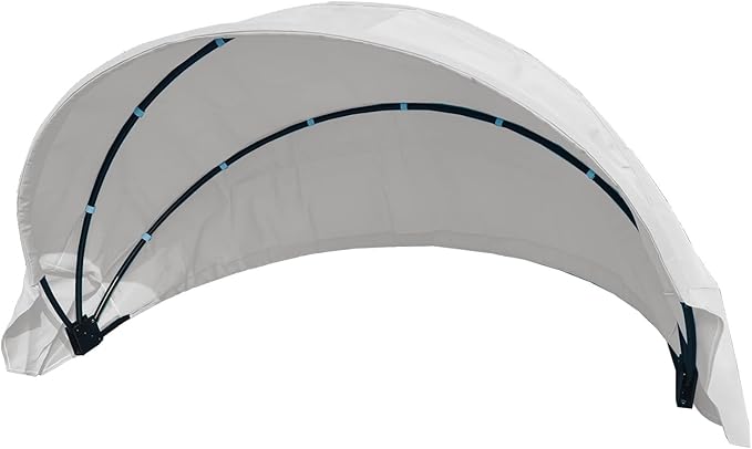 WQZWDFC Patio Daybed Canopy Replacement Top, Retractable Top Cover for 66in Outdoor Rattan Wicker Sectional Porch Sunbed (...