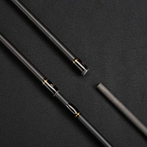Entsport E Series - Camo Legend 2-Piece 7-Feet Casting Rod 24 Ton Carbon Fiber Baitcasting with 2 Tips - Medium and Medium...