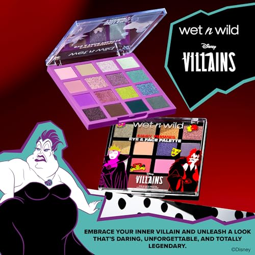 wet n wild Disney Villains Fiery Femmes Eye & Face Palette – Beautiful Destroyer