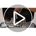 GZOII Portable RV Sink, 16.54×14.57×5.91 Inch Small Stainless Steel Bar Camping Sink with Folde Faucet and Tempered Glass ...