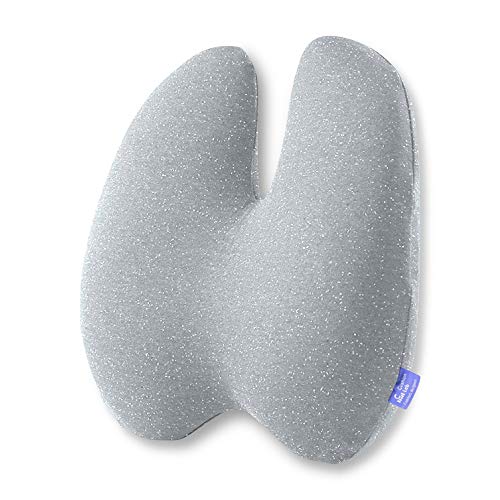 C CUSHION LAB Extra Dense Lumbar Pillow - Patented Ergonomic Multi-Region Firm Back Support for Lower Back Pain Relief - L...