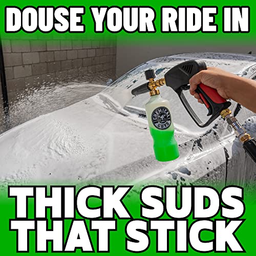 Chemical Guys 16-Piece Arsenal Builder Car Wash Kit with Foam Cannon, Bucket, and 6 x 16 oz Care Chemicals - Car Detailing...