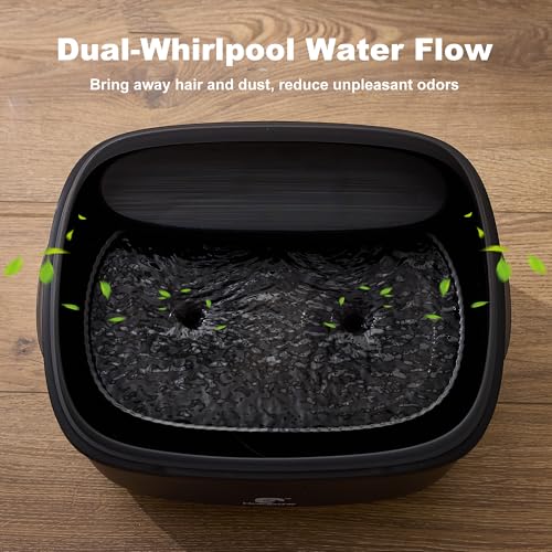 HOLAPAW Dog Water Fountain for Large Dogs, 2.1Gal/8L Dog Water Bowl Dispenser, No Spill Automatic Pet Water Fountain for D...