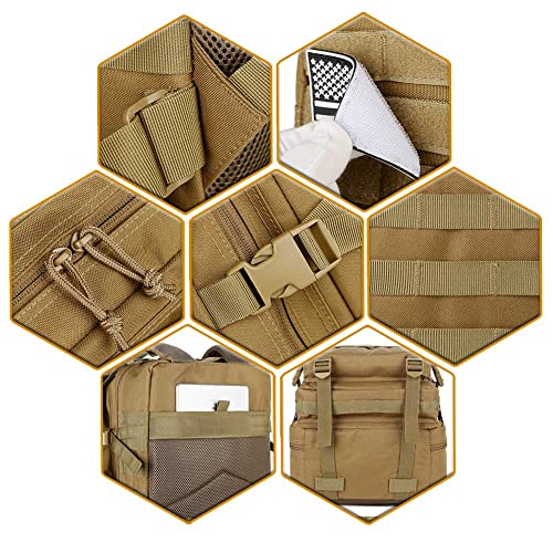 QT&QY Tactical Backpack V1.0(Green) Military Backpack V3.0(Green)