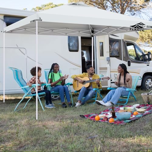 10x10ft Replacement Canopy Top with Air Vent, Waterproof & UV Protection Canopy Tent Top Cover for Straight Leg Canopy Fra...