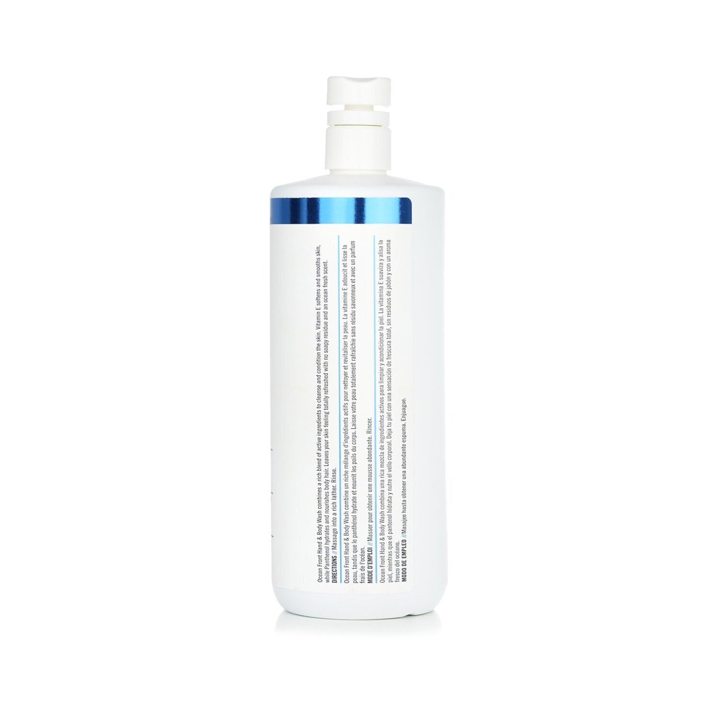 Billy Jealousy Ocean Front Revitalizing Body Wash for Men with Vitamin E & Panthenol Cleanse, Smooth & Soften Skin, 1L