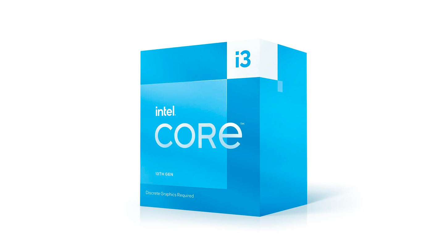 Intel Core13Th Generation I3-13100F Desktop Processor (4 Core (4 P-Core), 12 Mb Cache, Up To 4.5 Ghz, Lga1700)