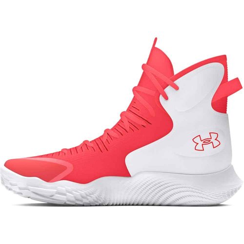 Under Armour Women's Flow Highlight Ace, (101) White/Beta/Red, 5.5, US