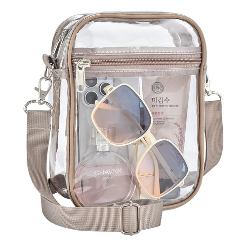Clear Bag for Stadium Events Small Mini Clear Purse Bag for Stadium Concerts Sports Events Festivals