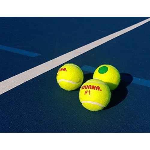 TOURNA Green Dot Low Compression Tennis Balls