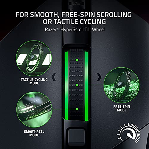 Razer Basilisk V3 Customizable Ergonomic Gaming Mouse: Fastest Gaming Mouse Switch - Chroma RGB Lighting - 26K DPI Optical...