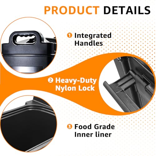 EVGTTI 5 Gallon Insulated Beverage Dispenser,Food-grade LLDPE Hot and Cold Beverage Server,Thermal Drink Dispenser Cooler ...