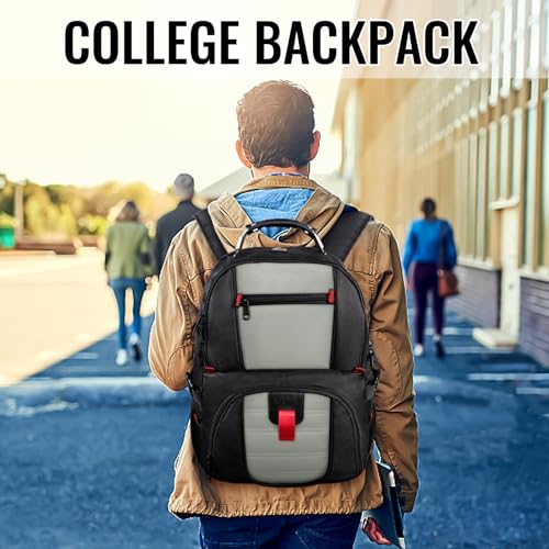YOREPEK Travel Backpack, 50L Laptop Backpacks for Men Women, Water Resistant Airline Approved Bag with USB Charging Port F...