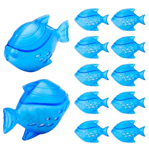 Funmit Humidifier Cleaning Fish, 12 Pack Humidifier Cleaner for Humidifiers and Fish Tanks, Purifies Water, Prevents Hard ...