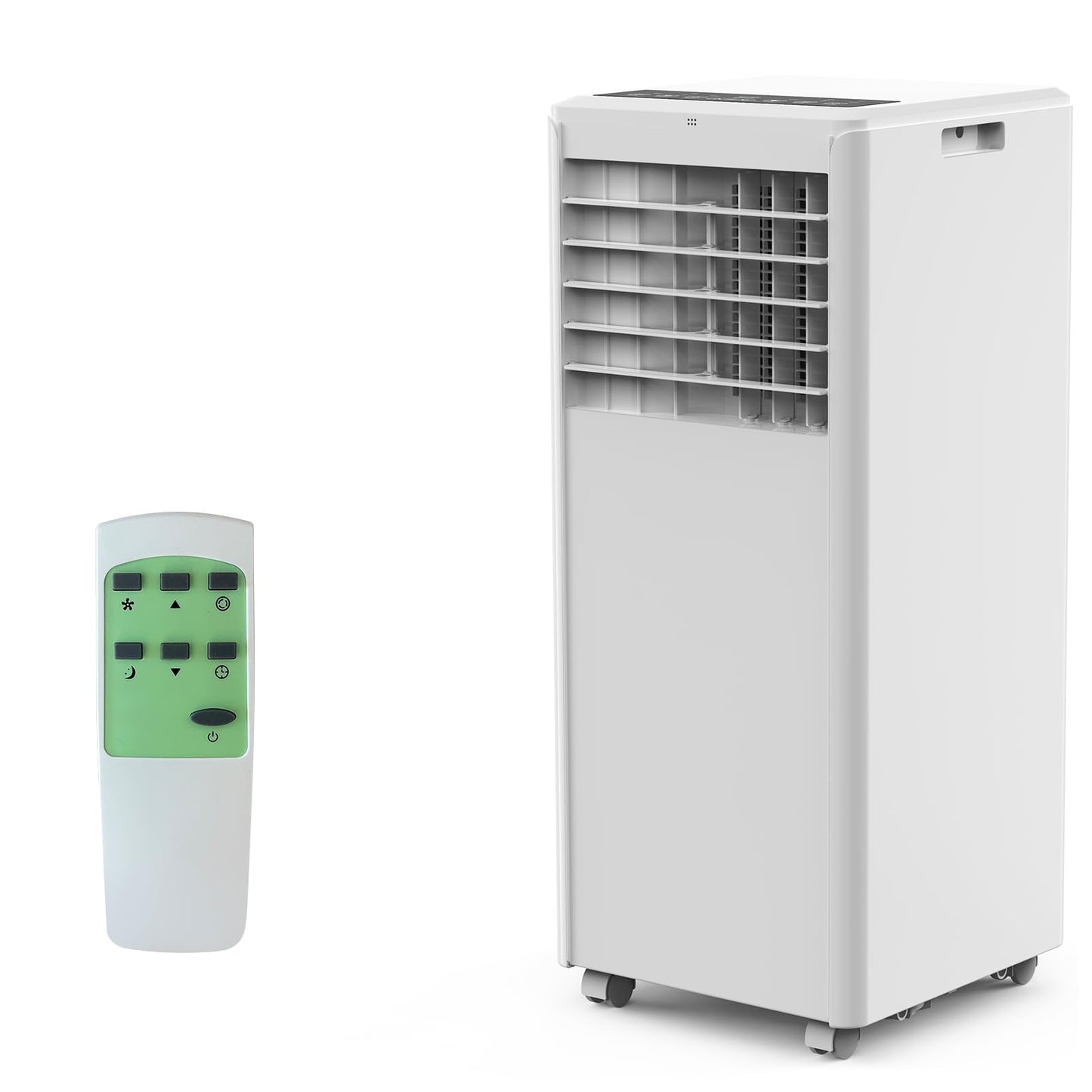 GarveeHome Portable Air Conditioner 8000 BTU – Compact Floor AC Unit with Dehumidifier, Fan, Sleep Mode & Remote, Energy Efficient Cooling for Small to Medium Rooms (Up to 350 Sq. Ft)