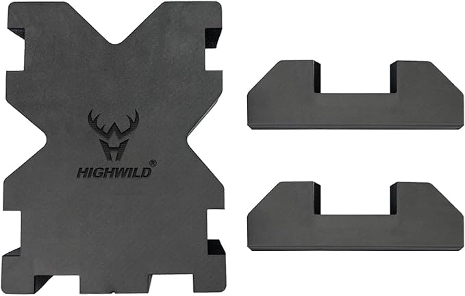 Highwild Shooting Foam Rest X-Block Bench Rest with Base