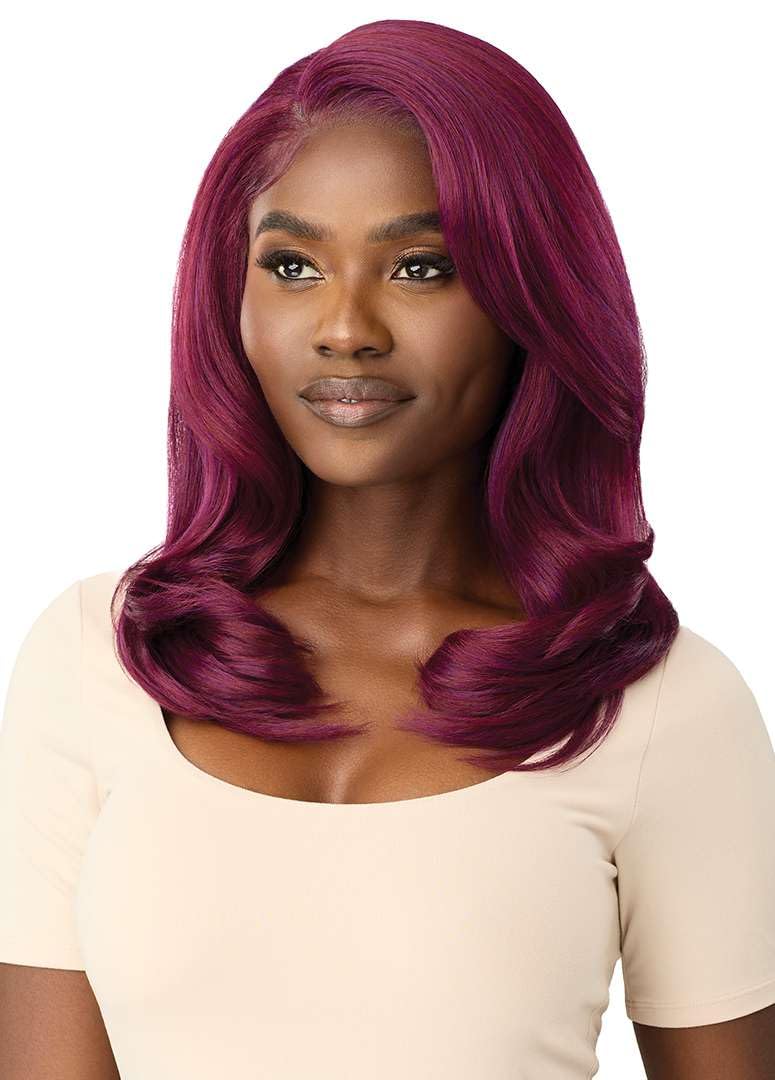 Outre Lace Front Wig - Melted Hairline - MH 108 (OFF BLACK 1B)