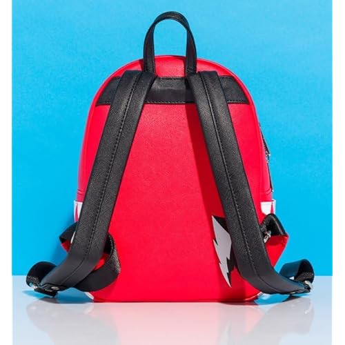 Loungefly Power Red Ranger Cosplay Mini Backpack Toyz N Fun Exclusive