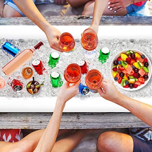 Jasonwell Inflatable Serving Bars Ice Buffet Salad Serving Trays Food Drink Holder Cooler Containers Indoor Outdoor BBQ Pi...