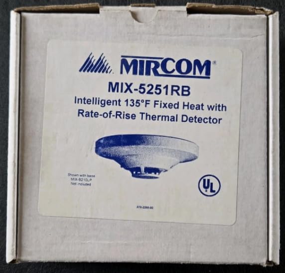 New MIRCOM MIX-5251RB Intelligent Heat Thermal Detector