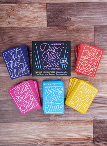 The Ultimate Date Night Game for Couples: Would You Rather? Questions for Fun Times and Deeper Conversation (Card Games for Couples)