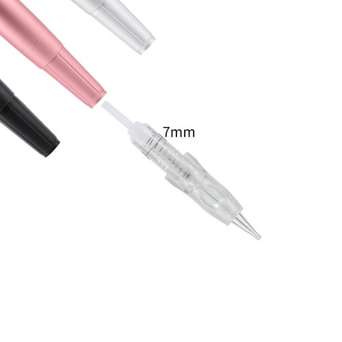 Arrow Wireless Permanent Makeup Tattoo Machine By Mellie Microblading - Powder Brows - Shading - Microshading - Brow Machine Compatible with M3 or Intelli Needle Cartridge (Machine, Black)