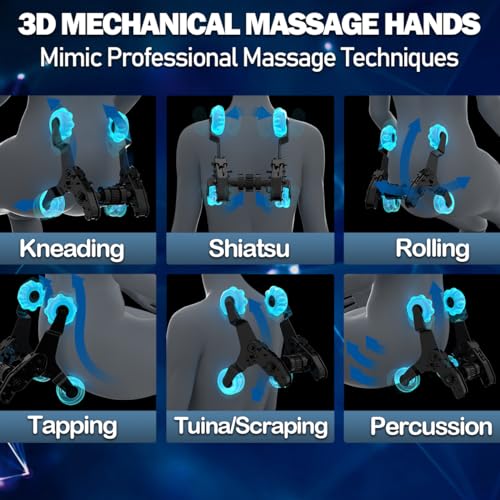 KoziSense A18 3D Massage Chair Full Body, Zero Gravity SL-Track Shiatsu Massage Recliner Chair with Heat, AI Control, Body...