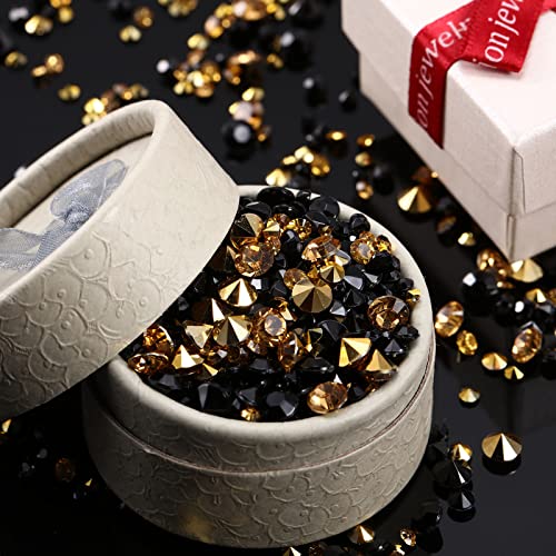 10000 Clear Wedding Table Scatter Confetti Crystals Acrylic Diamonds Rhinestones for Table Centerpiece Decorations Wedding...