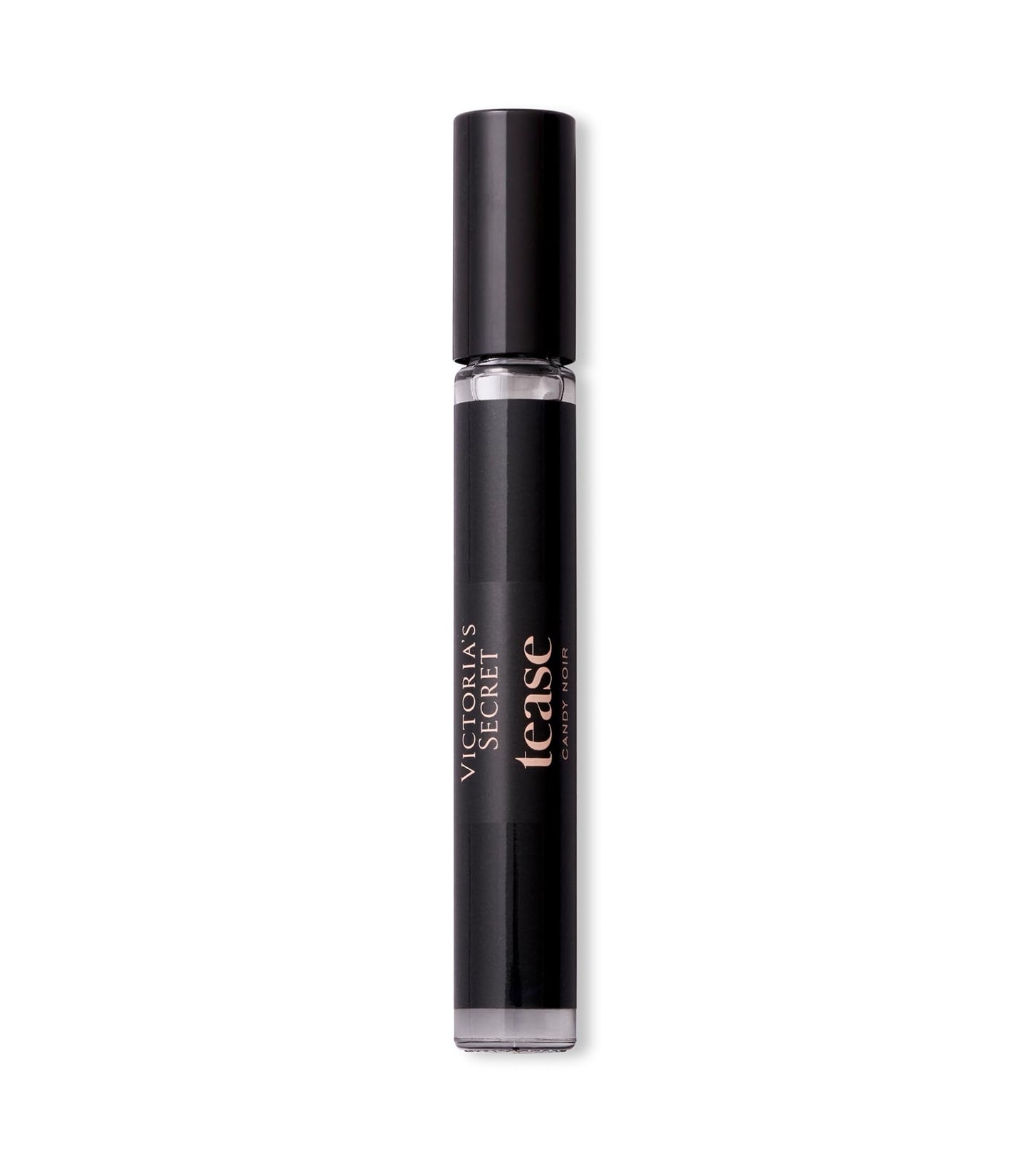 Victoria's Secret Tease Candy Noir Eau de Parfum Rollerball, Notes of Raspberry Glaze, Night-Blooming Iris & Warm Tonka, Travel Size Mini Perfumes for Women (0.23 oz)