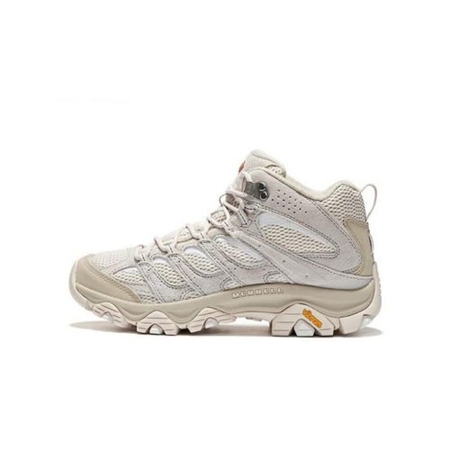 Merrell Men's Moab 3 Mid Hiking Boot, Oyster, 14.0