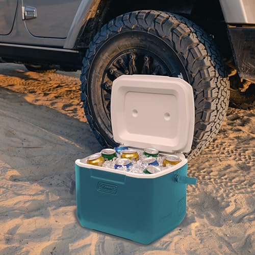 Coleman Chiller 16qt Insulated Portable Cooler with Ice Retention & Large Carry Handle, Made in USA, Great for Camping, Ta...