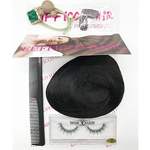 Real Human Hair Lace Clip In Hair Extensions Thick Ends 20inch 120g Color Off Black Remy Hair Extensions