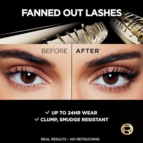 L'Oreal Paris Voluminous Panorama Mascara, Volumizing and Lengthening Mascara, Washable Longwear and Smudge Resistant Make...