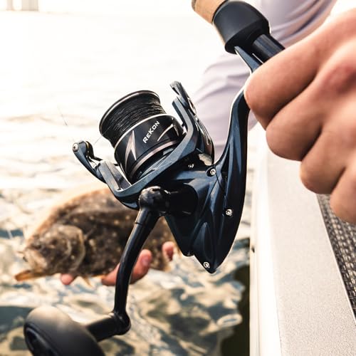 KastKing ReKon Saltwater Fishing Rod and Reel Combo, Fishing Poles & Reels Combo, Graphite Blank, Zirconia Rings, NyliTech...