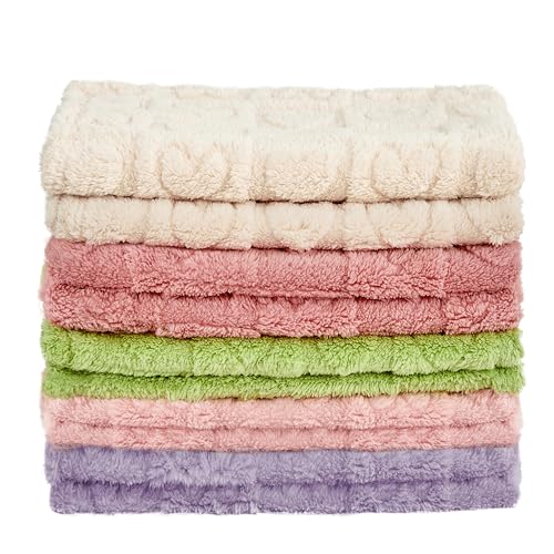 Yurhap Fleece Baby Blanket Heart Checkered Blanket, Ultra Soft Cozy Baby Blankets for Girls Boys, Fluffy Infant Toddler Ne...
