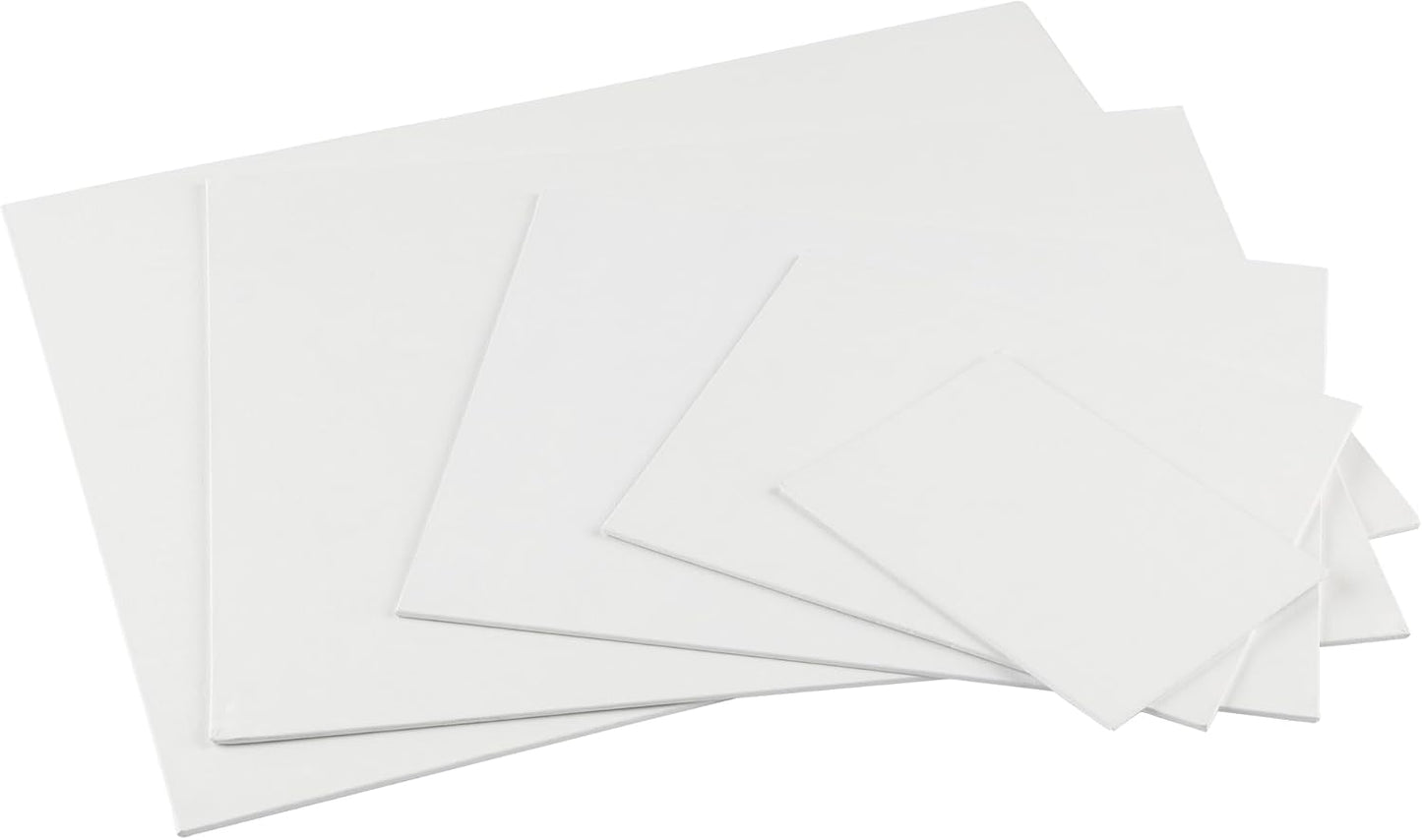 Centurion All-Media Primed Linen Panels - 11x14 3 Pack - 11oz Universal Primed Canvas Boards for Painting, Mounted on MDF Wood, Non-Warping, Ideal for Artists, Professionals, and Painters