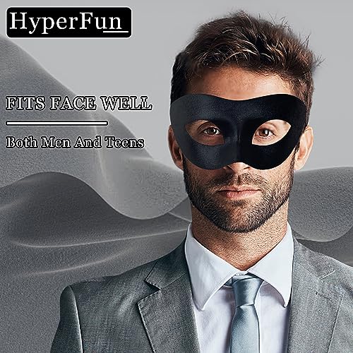 HyperFun Masquerade Mask for Men Classic Vintage Venetian Mens Mask Lightweight Gentle, Specially for Costume, Theme Parties