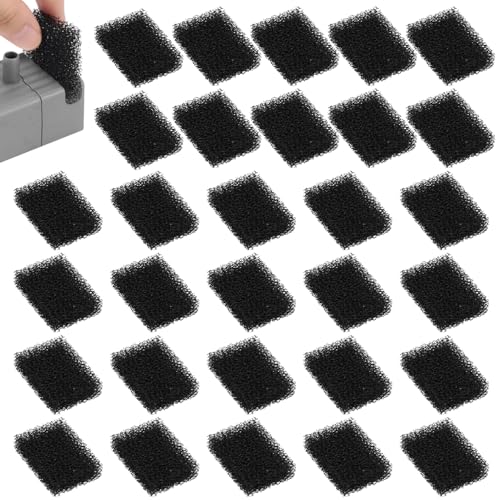 30pcs Pet Fountain Replacement Filter, Cat Drink Water Filter Replace Foam Filter Pet Fountain Foam Filter Compatible with...