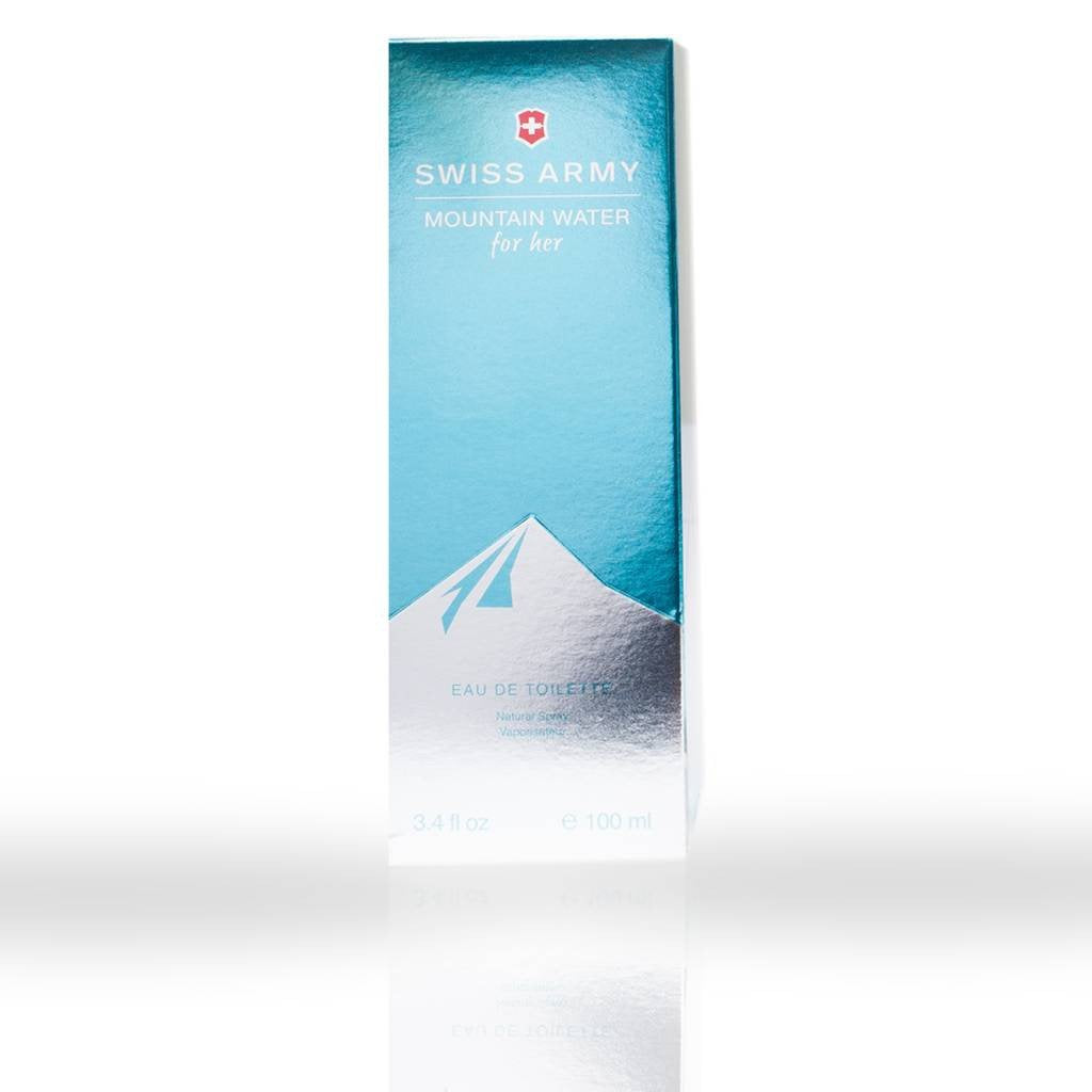 Swiss Army Mountain Water for Her Eau-de-Toilette Spray, 3.4-Ounce
