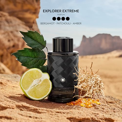 MONTBLANC - Explorer Extreme Eau de Parfum - Men's Fragrance - Woody & Leathery - With notes of Bergamot, Patchouli & Vetiver -