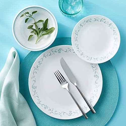 Corelle 1136757 Lunch Plate 8 Pieces White