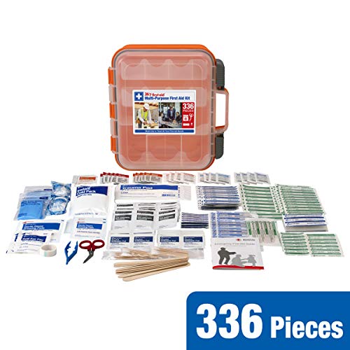 24/7 First Aid OSHA Compliant First aid Kit, All-Purpose 100-Person Emergency First Aid Kit for Business, Home, and Car in...